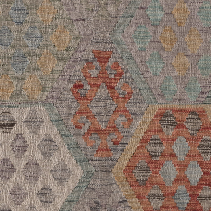 Kelim Teppich - Splash - 286 x 203 cm - mehrfarbig