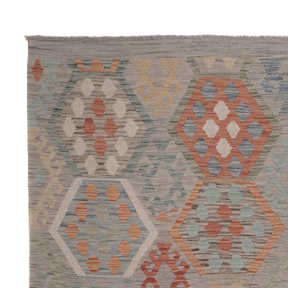 Kilim Maimana Tapijt 203x286cm - Wollen tapijt