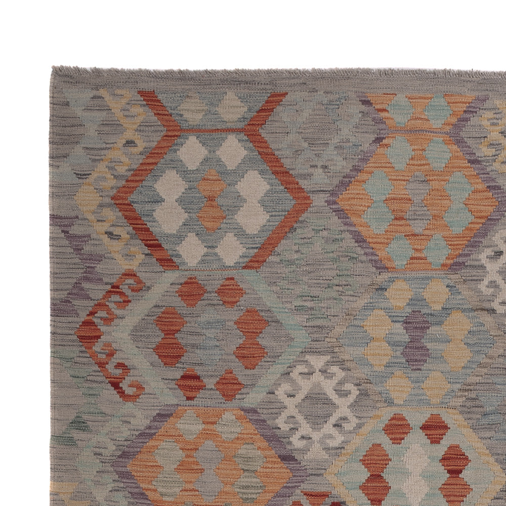 Kelim Teppich - Splash - 294 x 203 cm - mehrfarbig