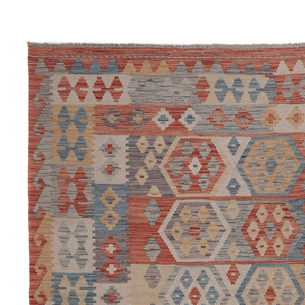 Kilim Maimana Tapijt 295x205cm - Wollen tapijt