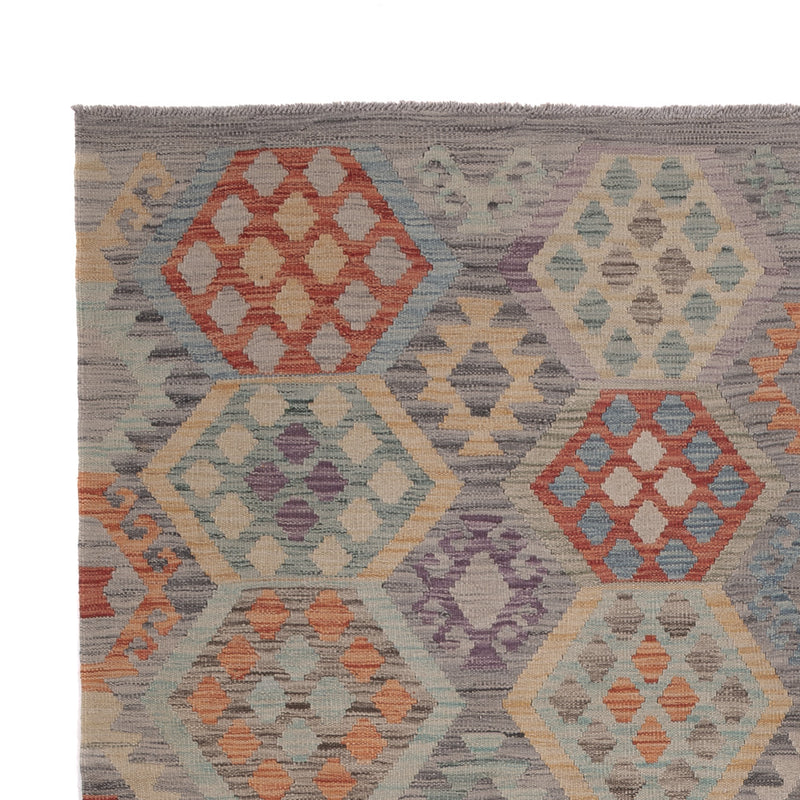 Kelim Teppich - Splash - 302 x 200 cm - mehrfarbig