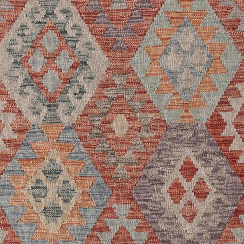 Kelim Teppich - Splash - 307 x 250 cm - mehrfarbig