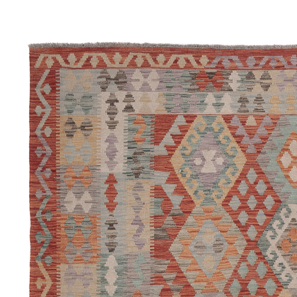Kilim Maimana Tapijt 300x208cm - Wollen tapijt
