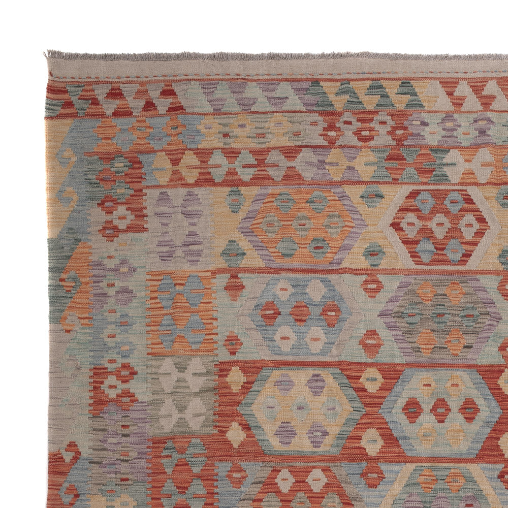 Kilim Maimana Tapijt 298x247cm - Wollen tapijt