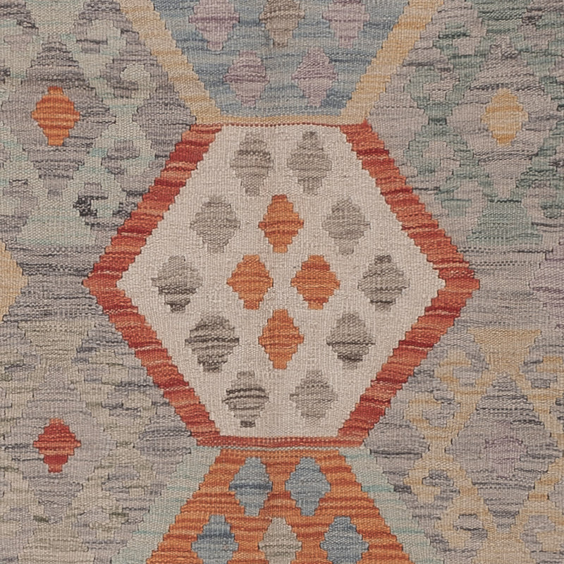 Kelim Teppich - Splash - 296 x 201 cm - mehrfarbig