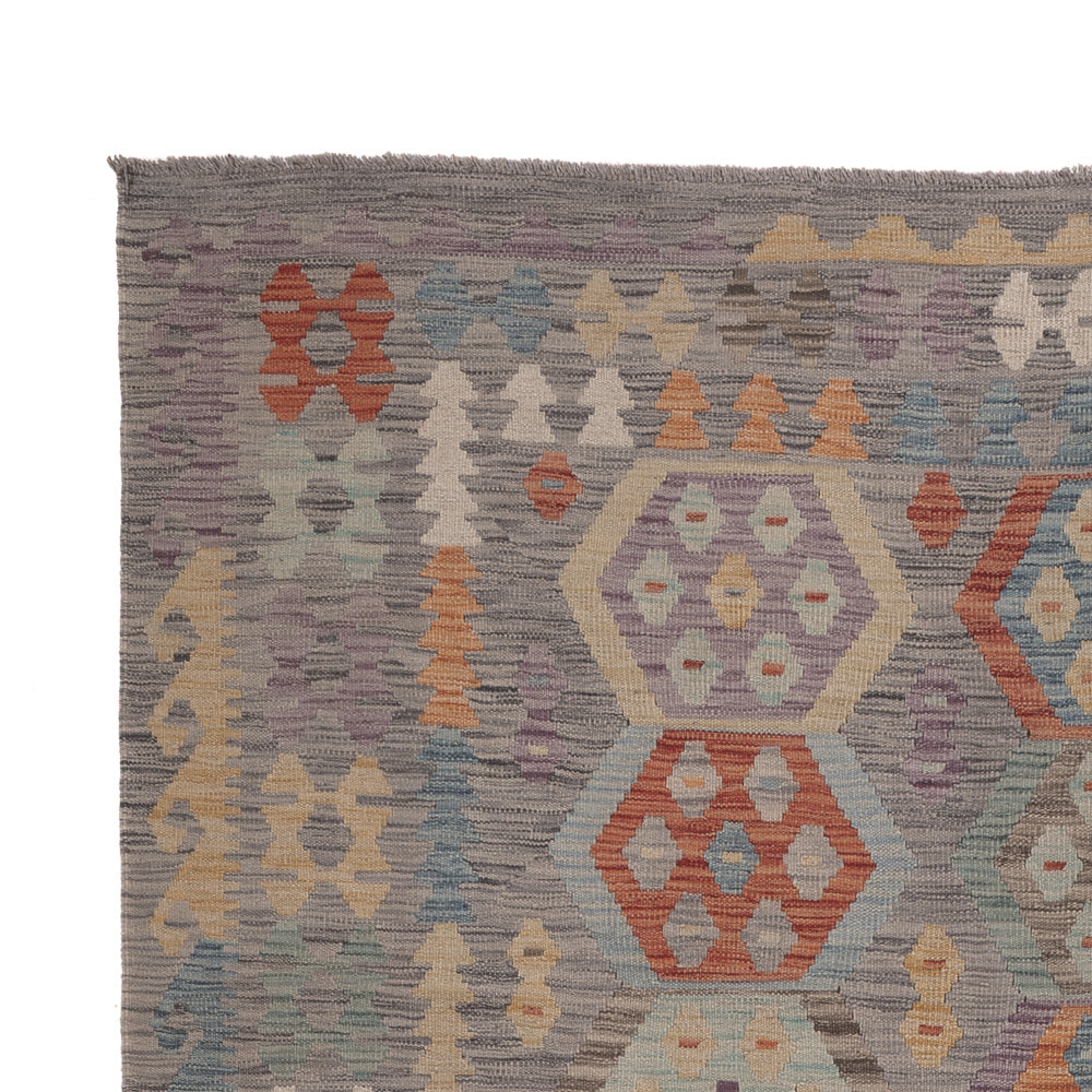 Kilim Maimana Tapijt 293x206cm - Wollen tapijt