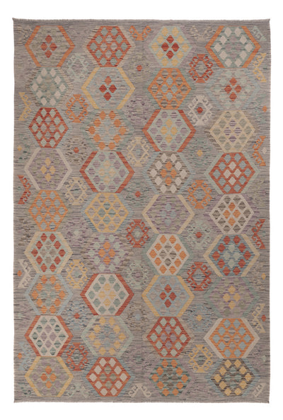 Kilim Maimana Tapijt 202x298cm - Wollen tapijt