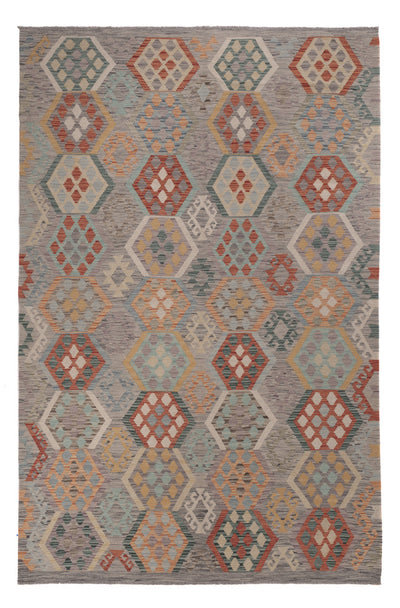 Kilim Maimana Tapijt 198x297cm - Wollen tapijt