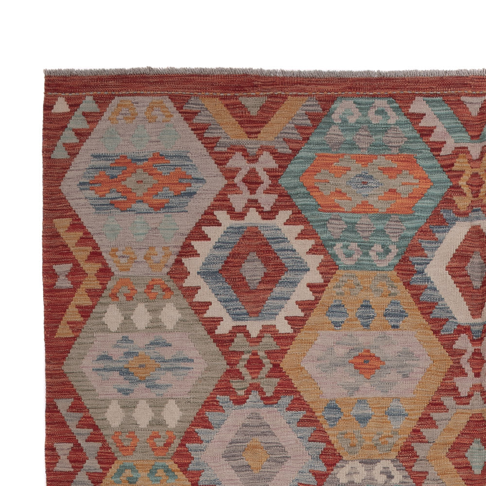 Kilim Maimana Tapijt 309x205cm - Wollen tapijt