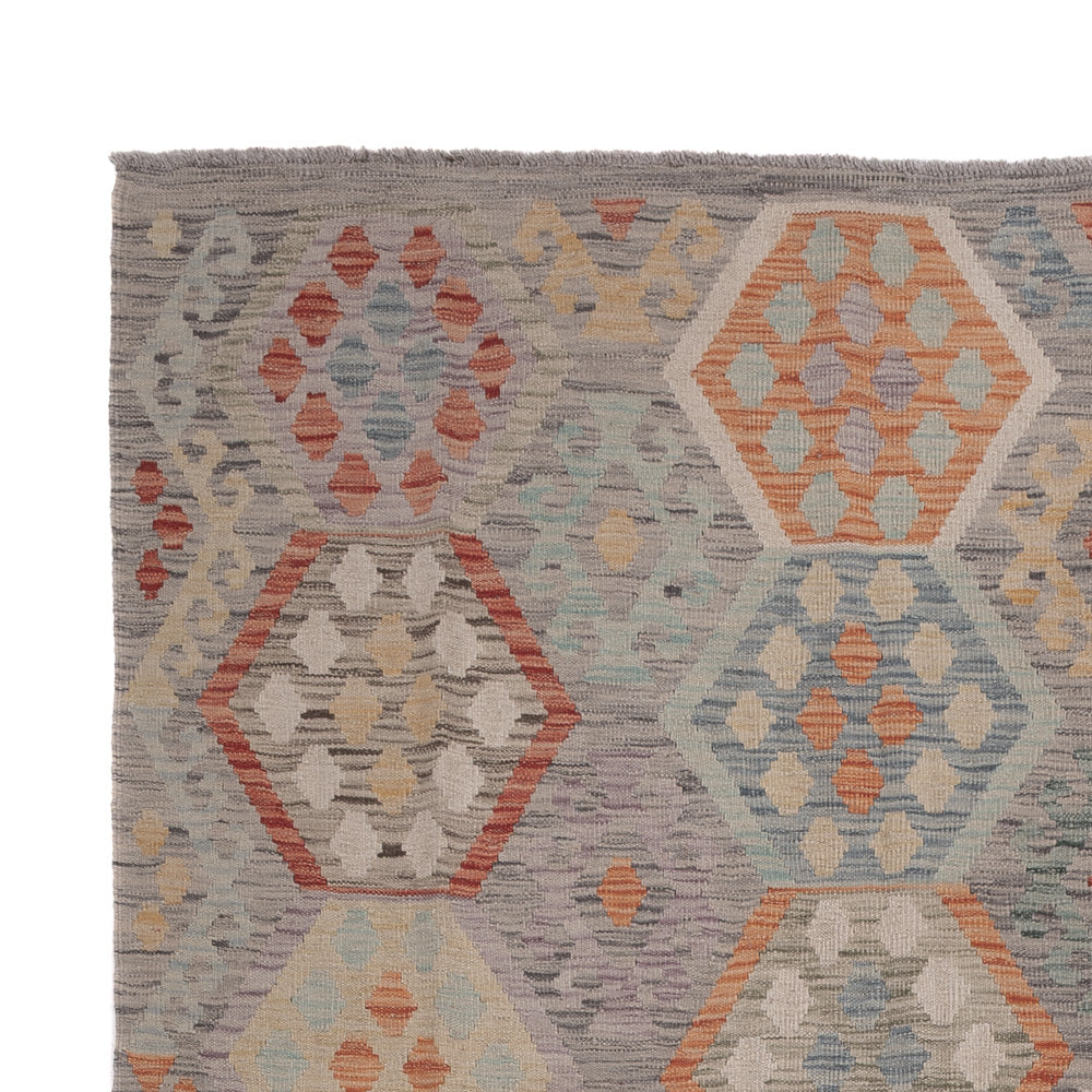 Kilim Maimana Tapijt 297x212cm - Wollen tapijt