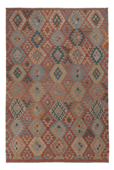 Kilim Maimana Tapijt 197x301cm - Wollen tapijt