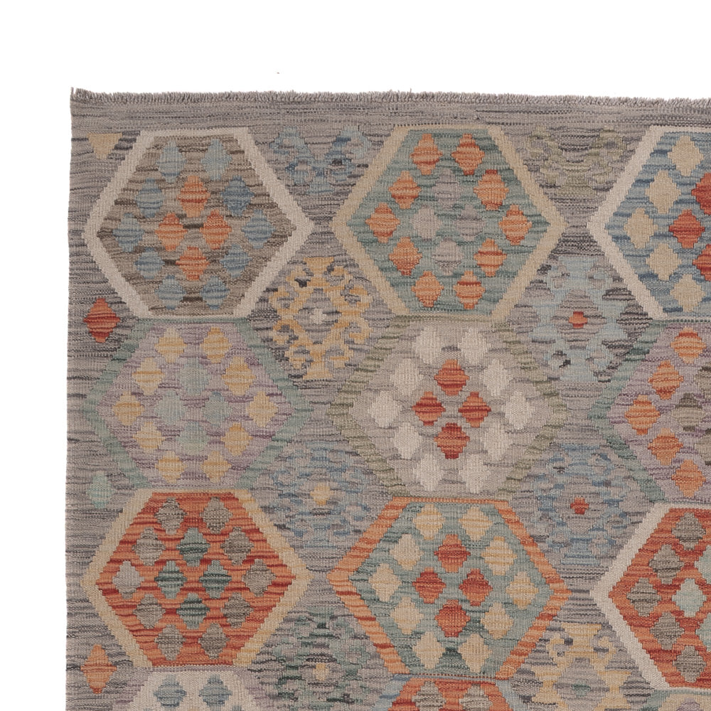 Kilim Maimana Tapijt 288x203cm - Wollen tapijt
