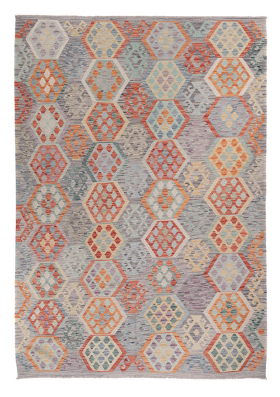 Kilim Maimana Tapijt 211x297cm - Wollen tapijt