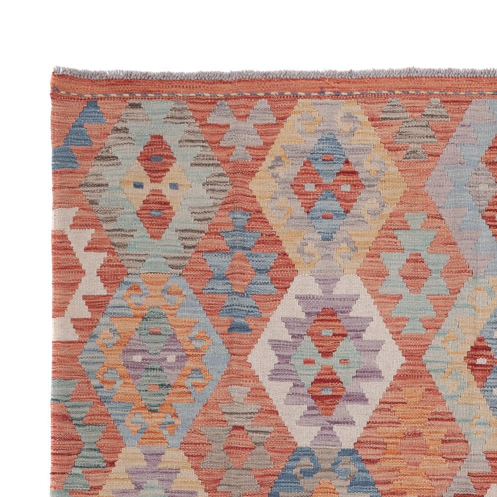 Kilim Maimana Tapijt 242x174cm - Wollen tapijt