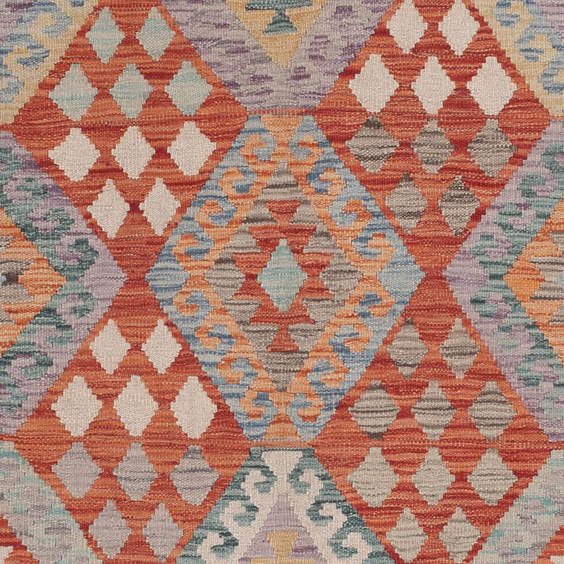 Kelim Teppich - Splash - 252 x 182 cm - mehrfarbig