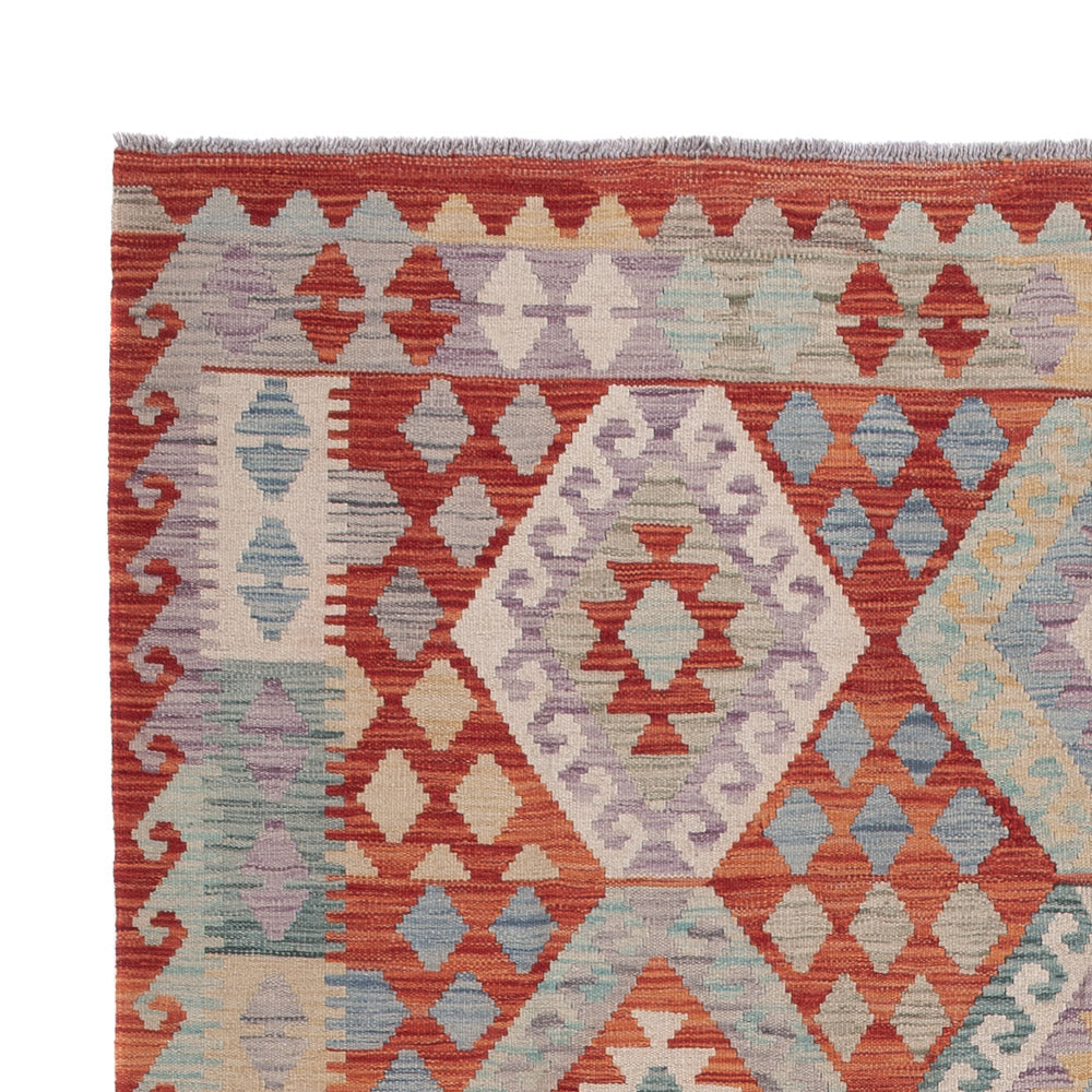 Kelim Teppich - Splash - 252 x 182 cm - mehrfarbig