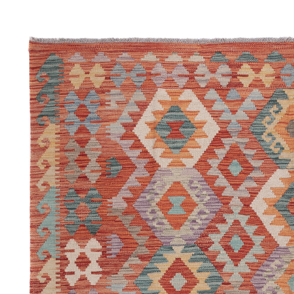 Kilim Maimana Tapijt 232x181cm - Wollen tapijt