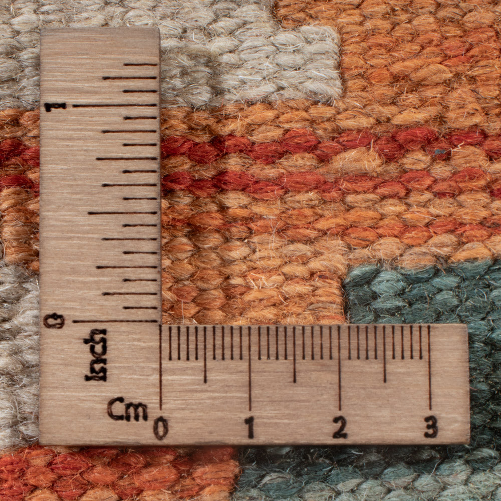 Kelim Teppich - Splash - 232 x 181 cm - mehrfarbig