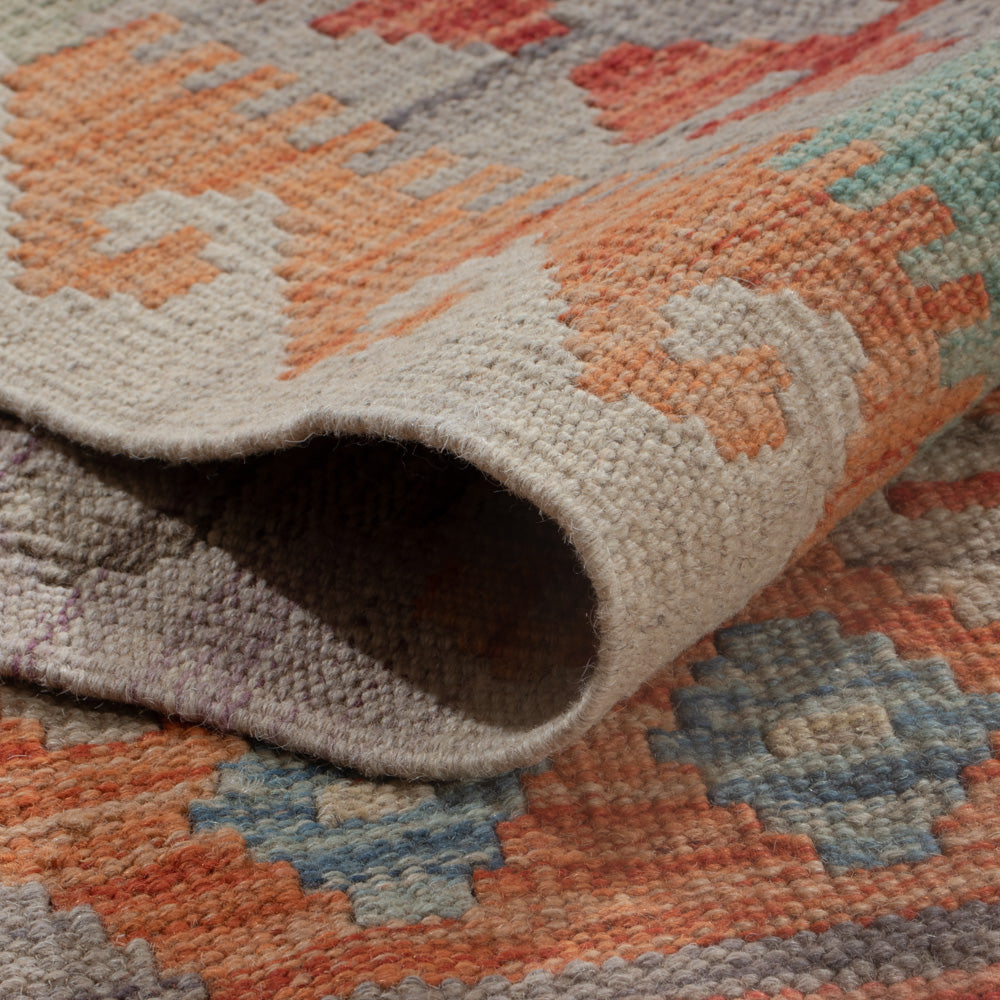 Kelim Teppich - Splash - 236 x 168 cm - mehrfarbig