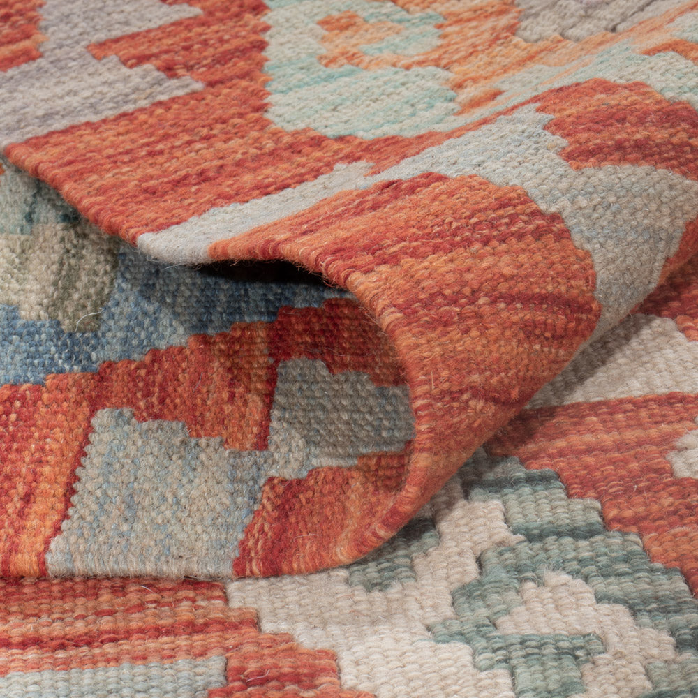 Kelim Teppich - Splash - 237 x 178 cm - mehrfarbig