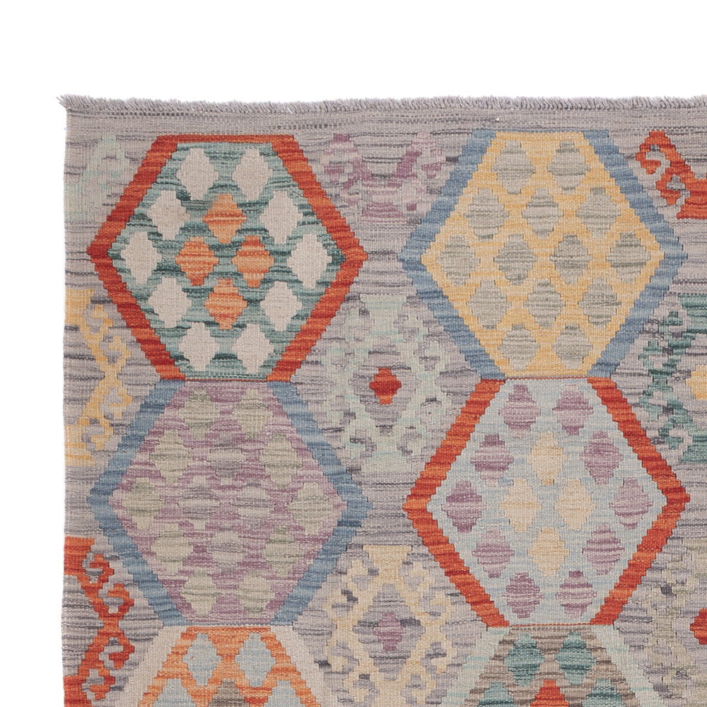 Kilim Maimana Tapijt 238x176cm - Wollen tapijt