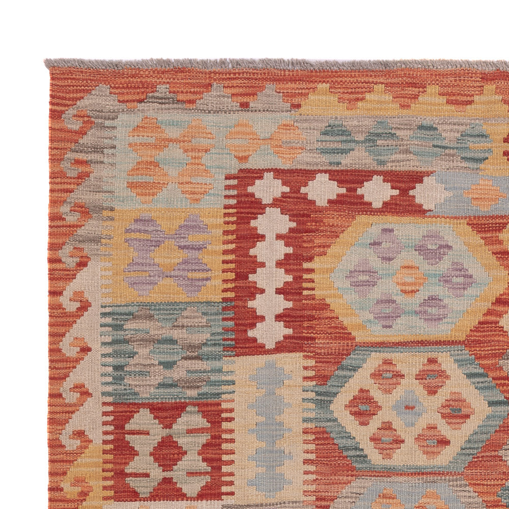Kilim Maimana Tapijt 149x193cm - Wollen tapijt