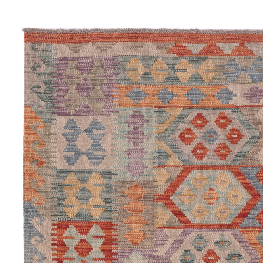 Kilim Maimana Tapijt 196x150cm - Wollen tapijt