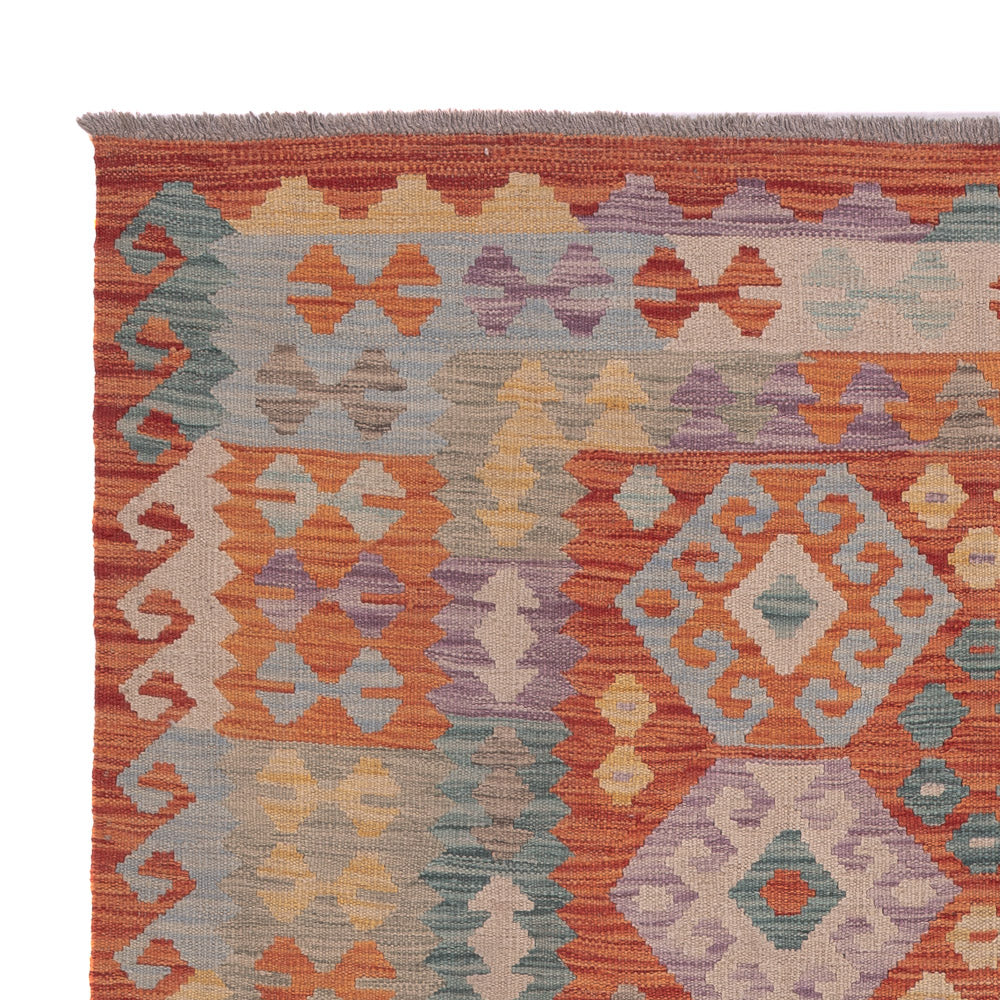 Kilim Maimana Tapijt 195x149cm - Wollen tapijt