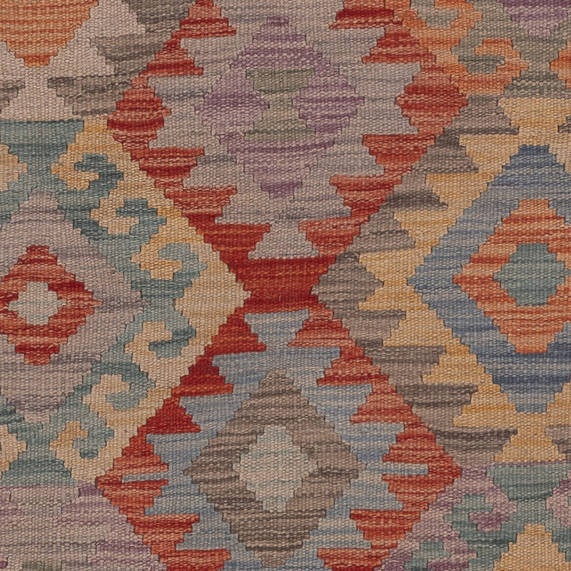 Kelim Teppich - Splash - 192 x 150 cm - mehrfarbig