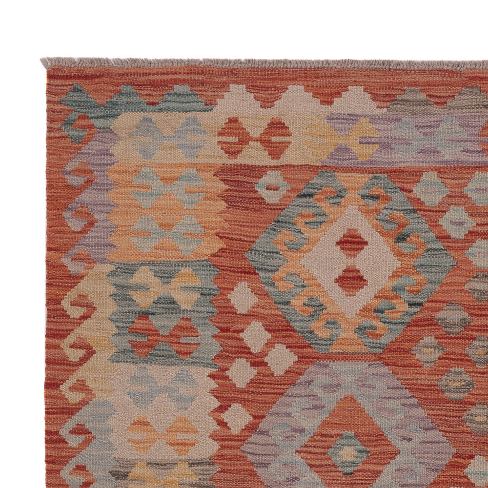 Kilim Maimana Tapijt 200x148cm - Wollen tapijt