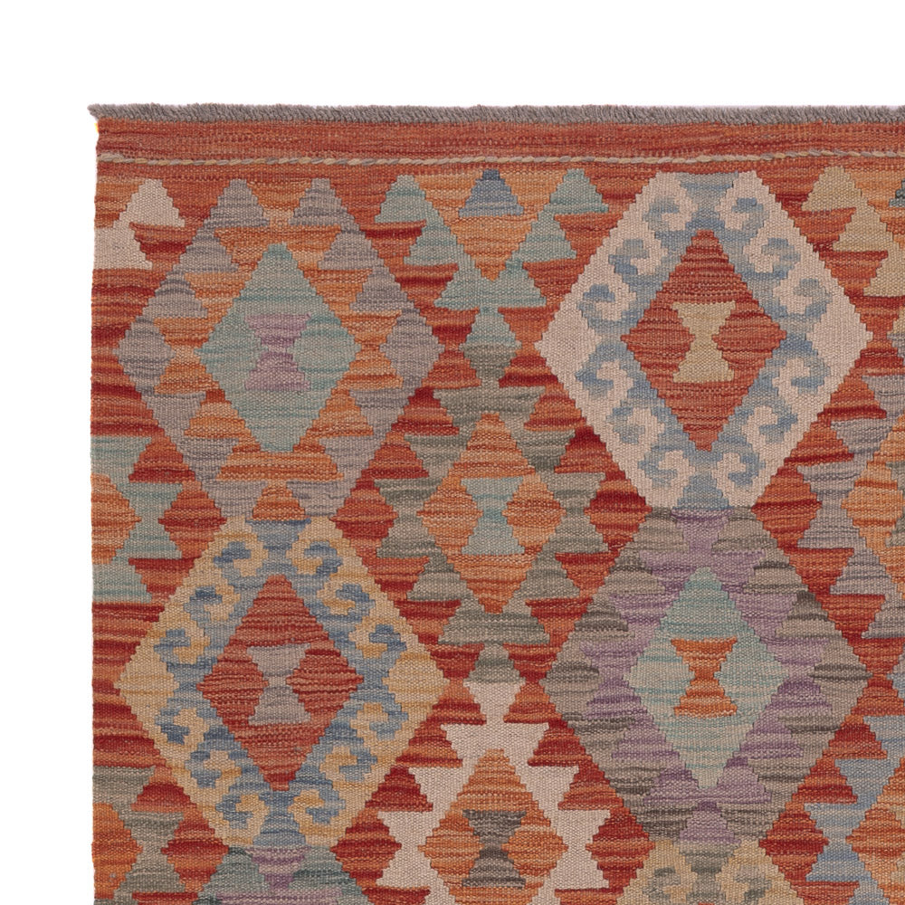 Kilim Maimana Tapijt 200x153cm - Wollen tapijt