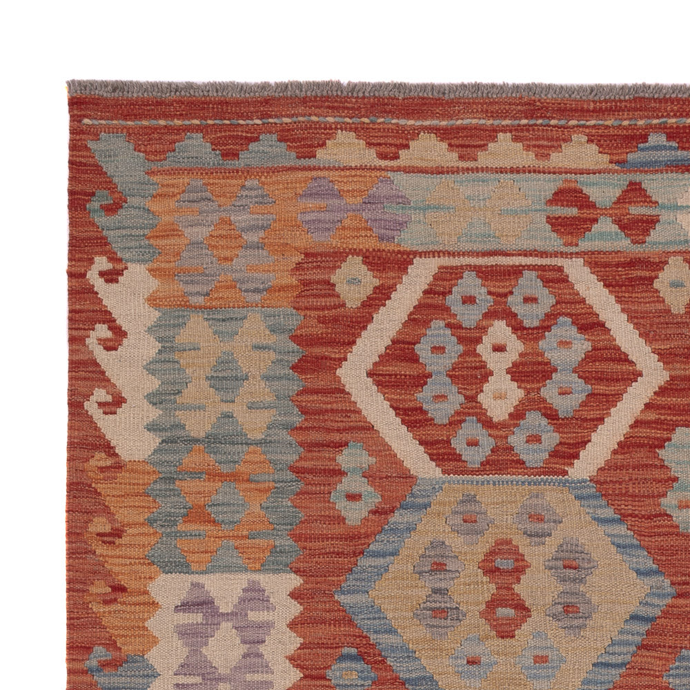 Kilim Maimana Tapijt 200x150cm - Wollen tapijt