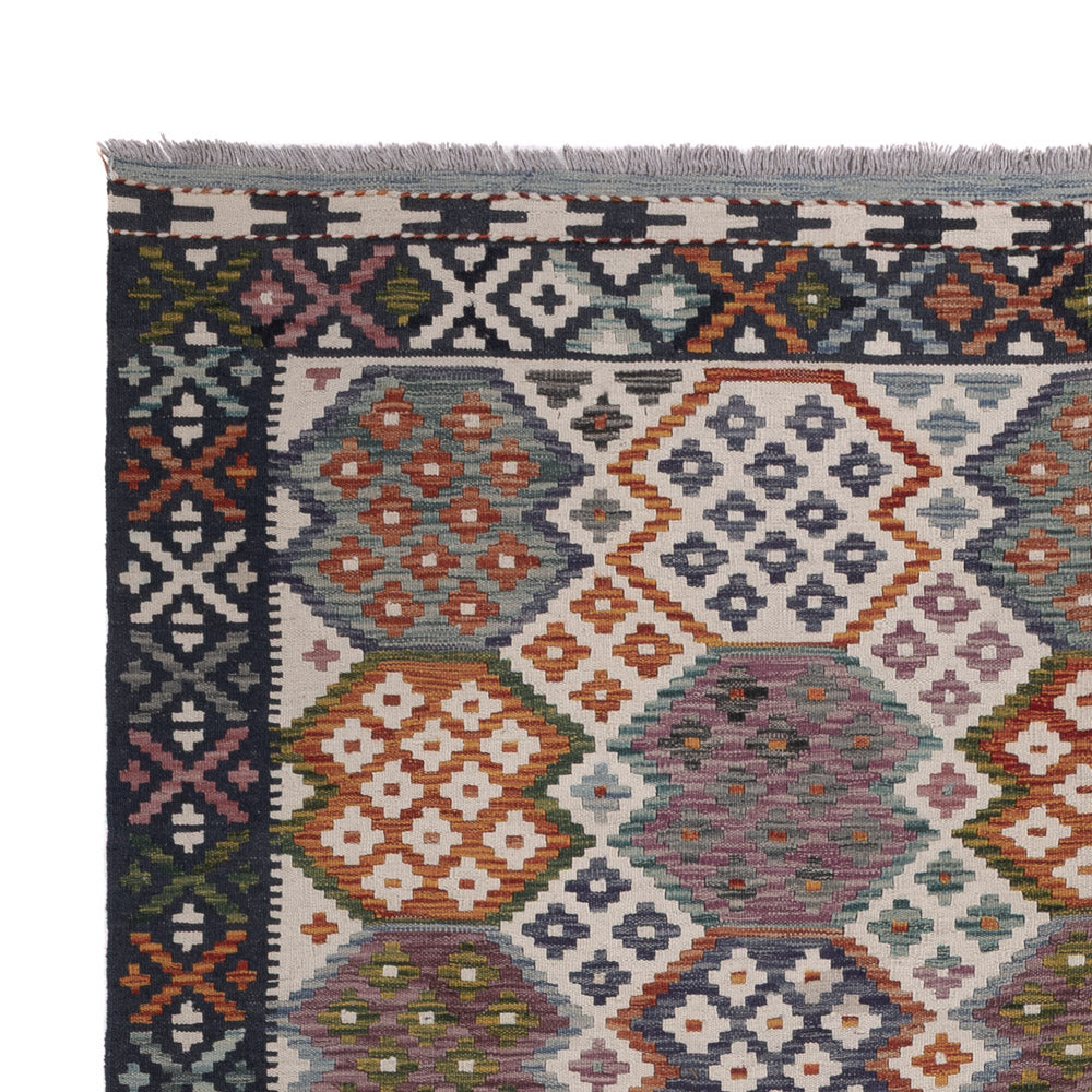 Kilim Maimana Tapijt 291x207cm - Wollen tapijt