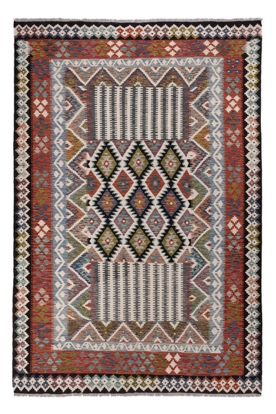 Kilim Maimana Tapijt 206x303cm - Wollen tapijt