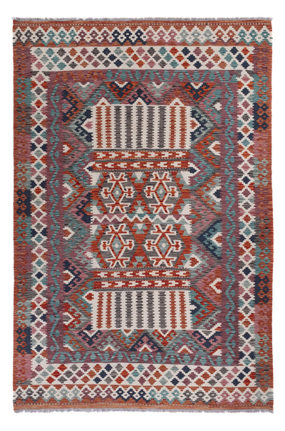 Kilim Maimana Tapijt 209x309cm - Wollen tapijt