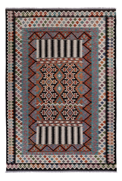 Kilim Maimana Tapijt 203x297cm - Wollen tapijt