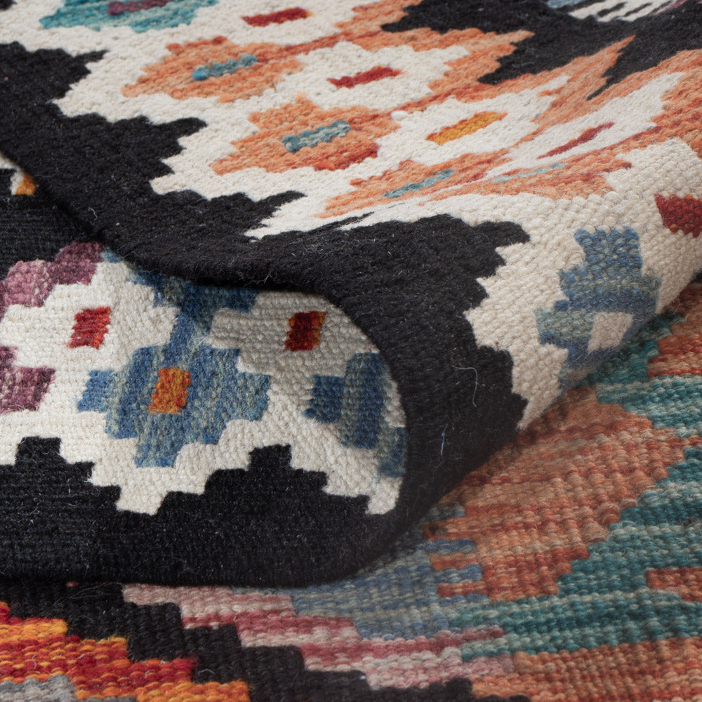 Kelim Teppich - Splash - 297 x 203 cm - mehrfarbig