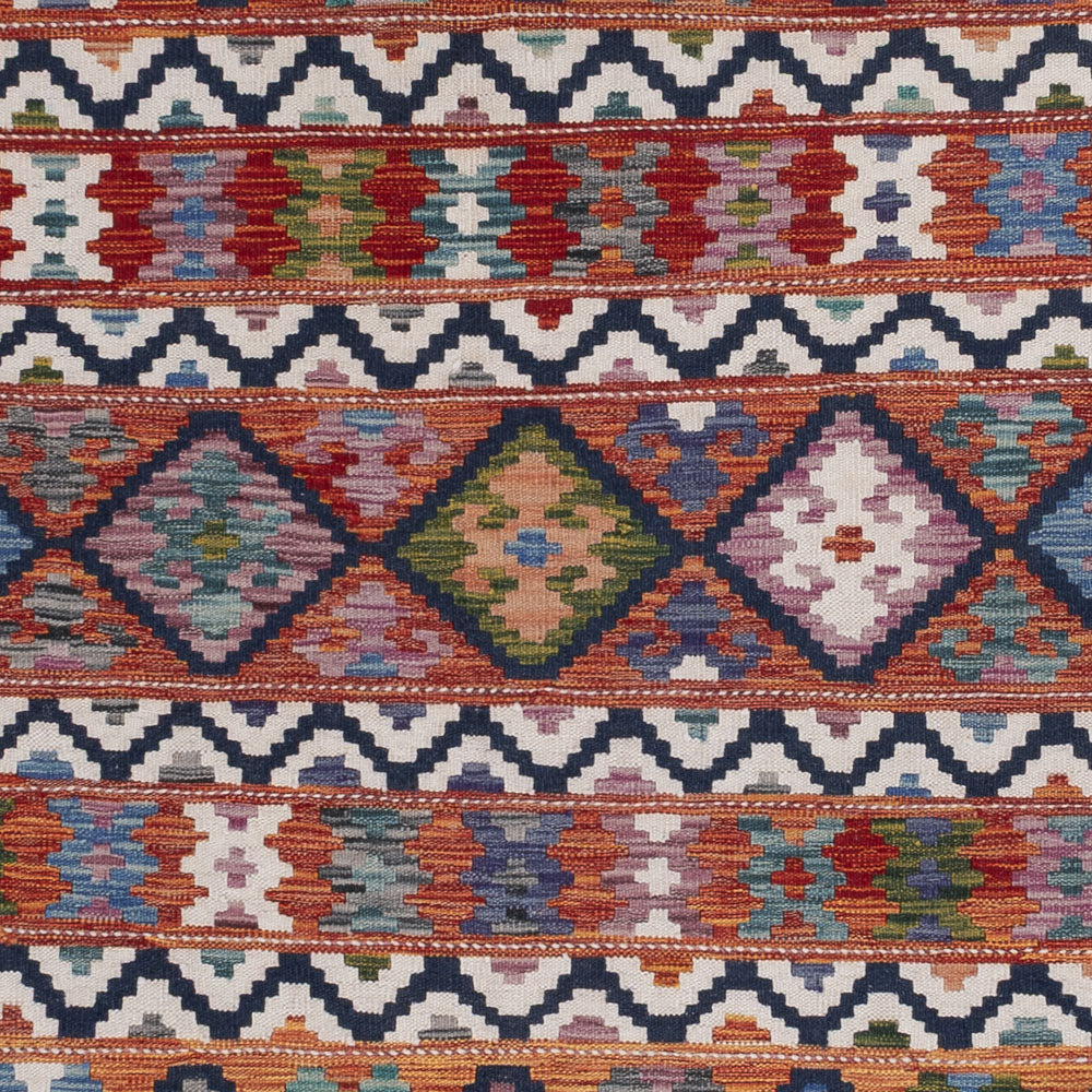 Kelim Teppich - Splash - 296 x 211 cm - mehrfarbig