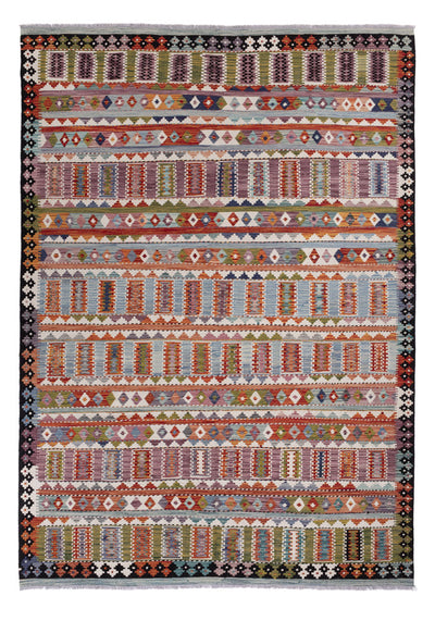 Kilim Maimana Tapijt 204x298cm - Wollen tapijt
