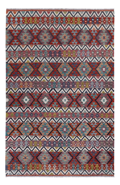 Kilim Maimana Tapijt 198x303cm - Wollen tapijt