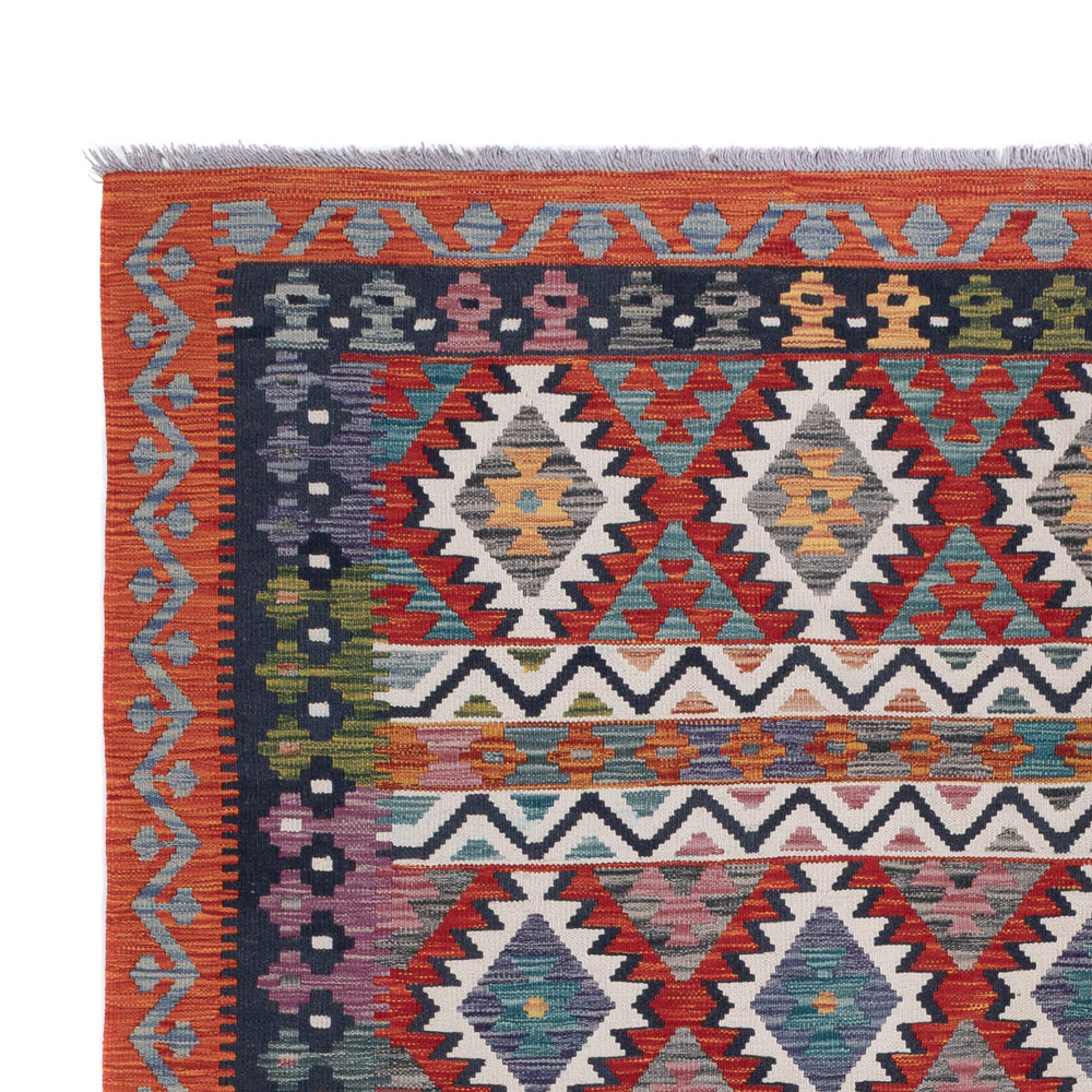 Kilim Maimana Tapijt 295x211cm - Wollen tapijt