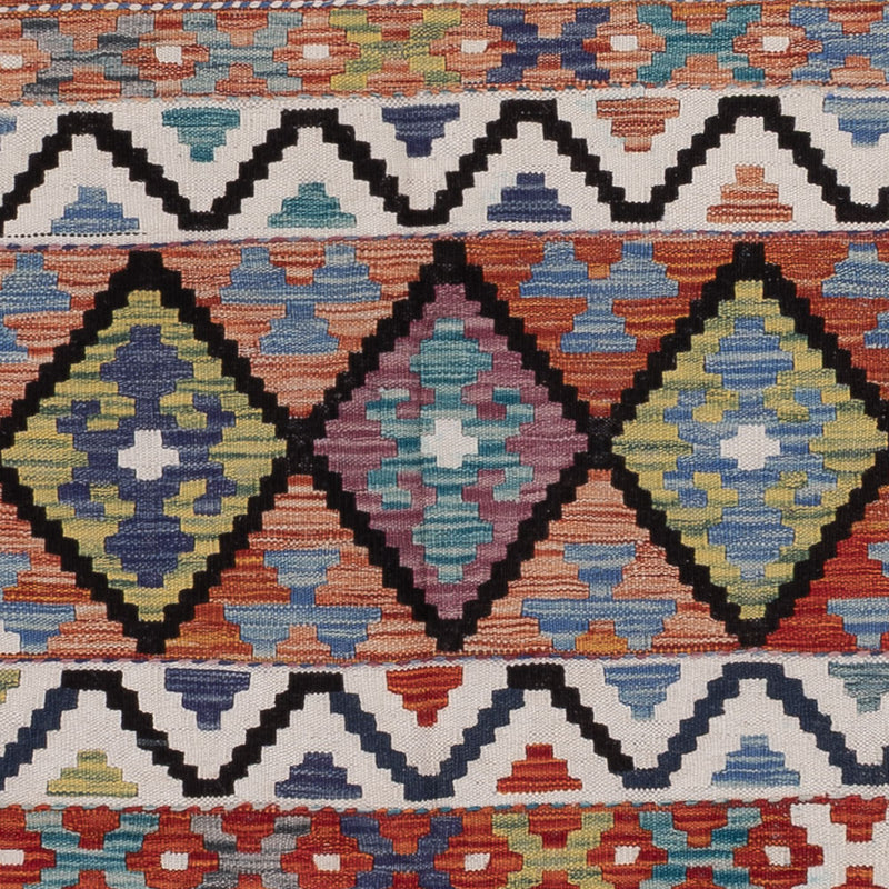 Kelim Teppich - Splash - 237 x 176 cm - mehrfarbig