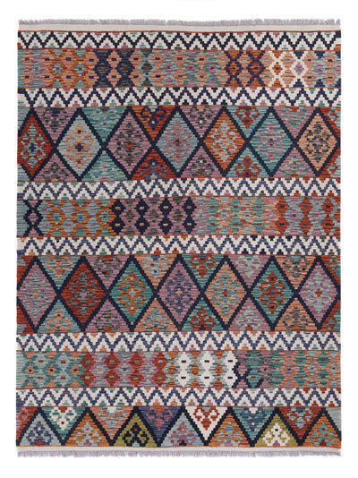 Kilim Maimana Tapijt 185x241cm - Wollen tapijt