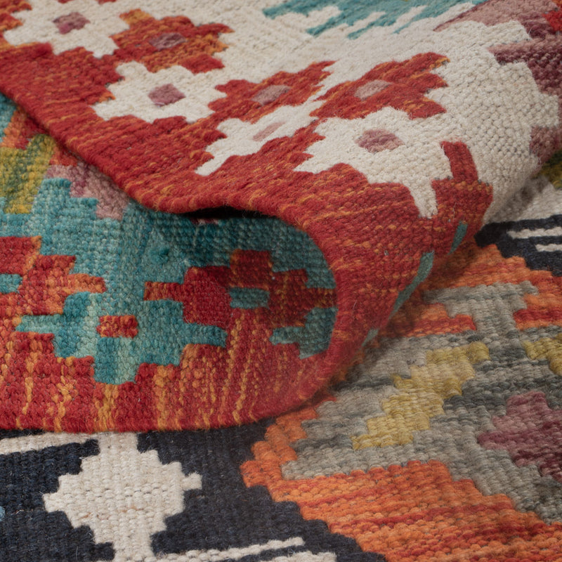 Kelim Teppich - Splash - 240 x 180 cm - mehrfarbig