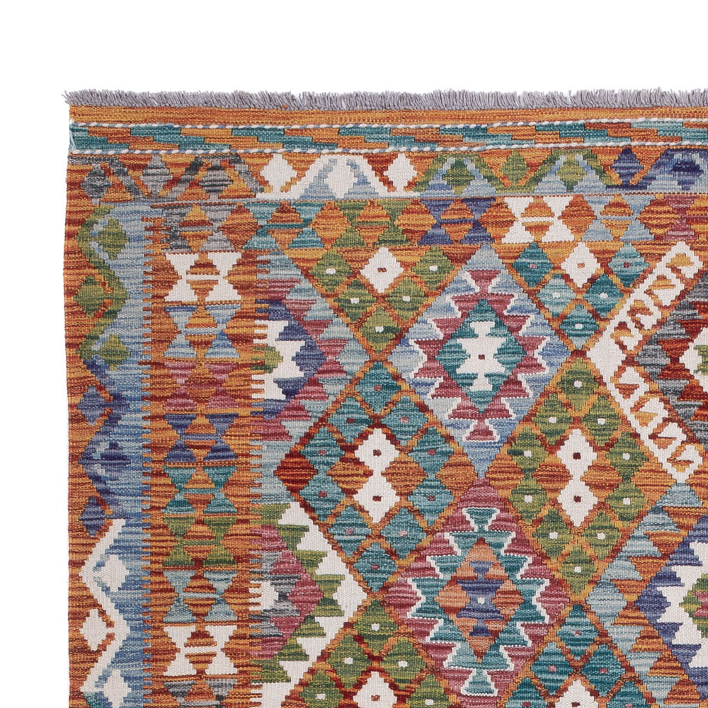 Kilim Maimana Tapijt 247x178cm - Wollen tapijt