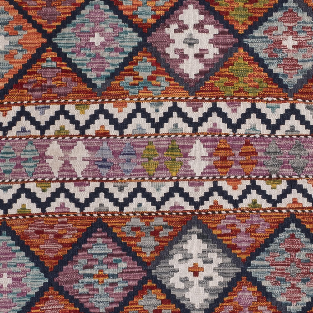 Kelim Teppich - Splash - 240 x 175 cm - mehrfarbig
