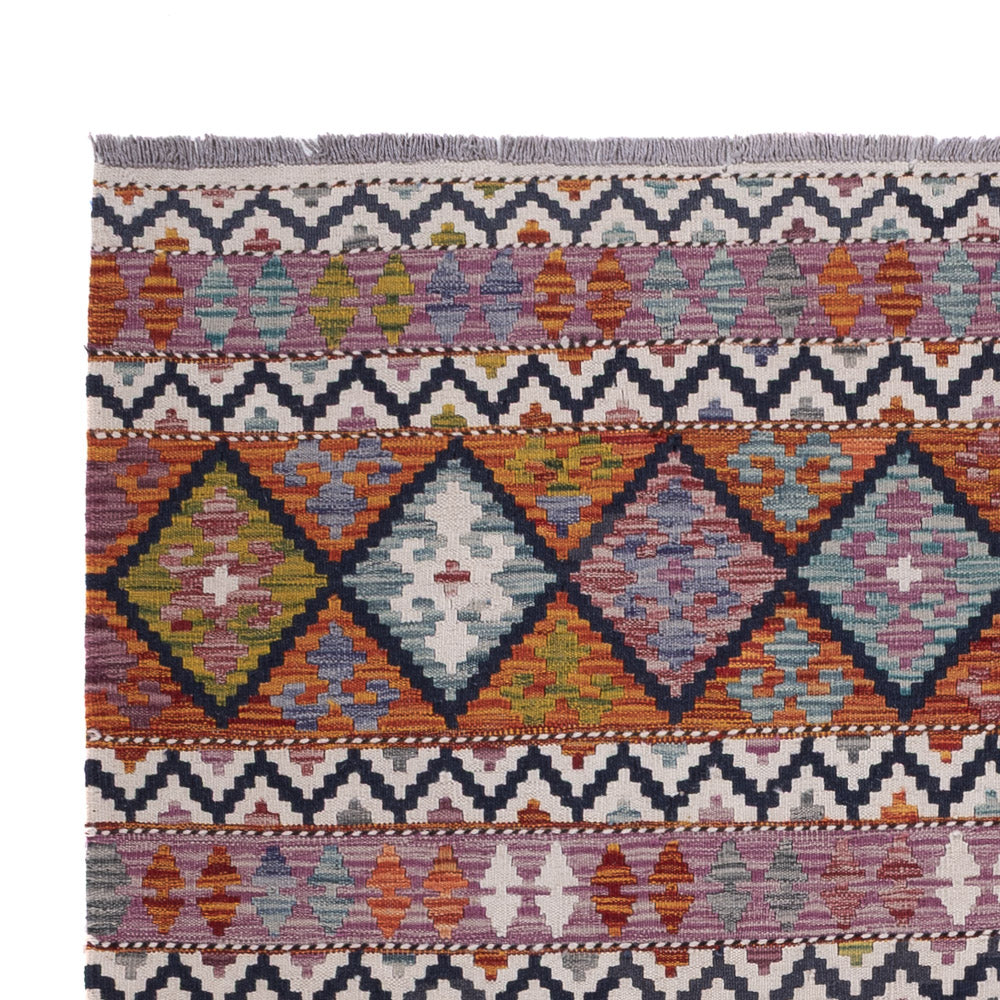 Kilim Maimana Tapijt 240x175cm - Wollen tapijt