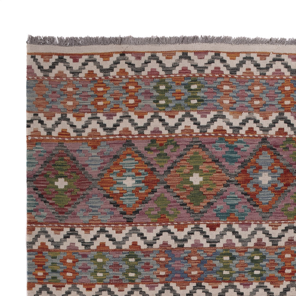 Kilim Maimana Tapijt 294x206cm - Wollen tapijt