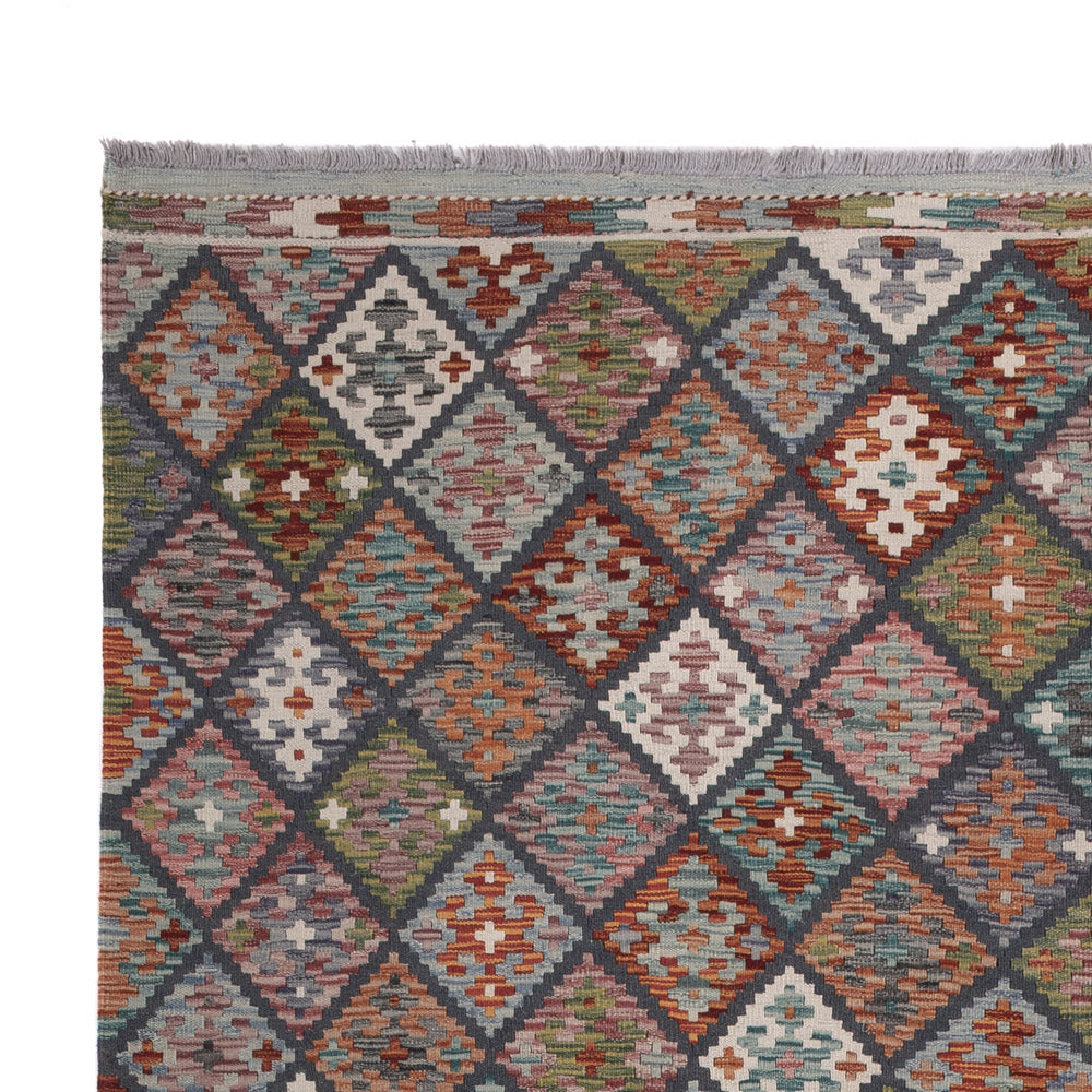Kilim Maimana Tapijt 300x206cm - Wollen tapijt