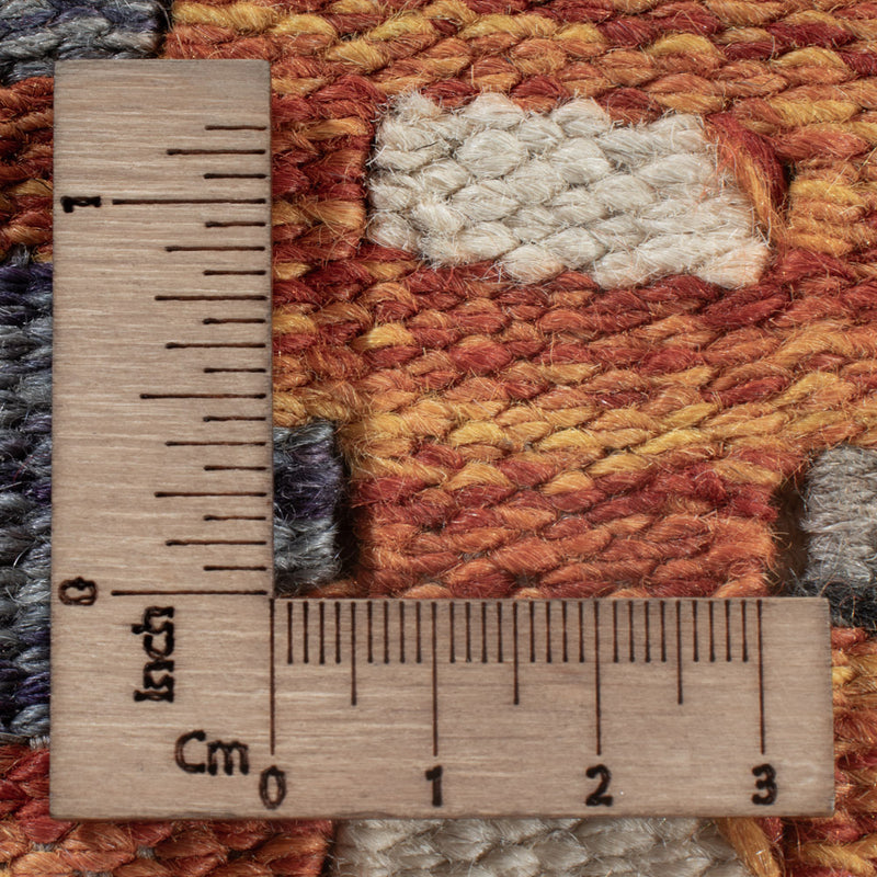 Kelim Teppich - Splash - 244 x 185 cm - mehrfarbig